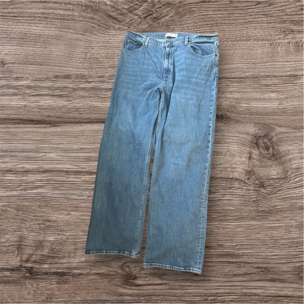 Abercrombie & Fitch Light Blue High Rise Jeans